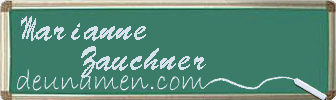 Marianne Zauchner Visitenkarte